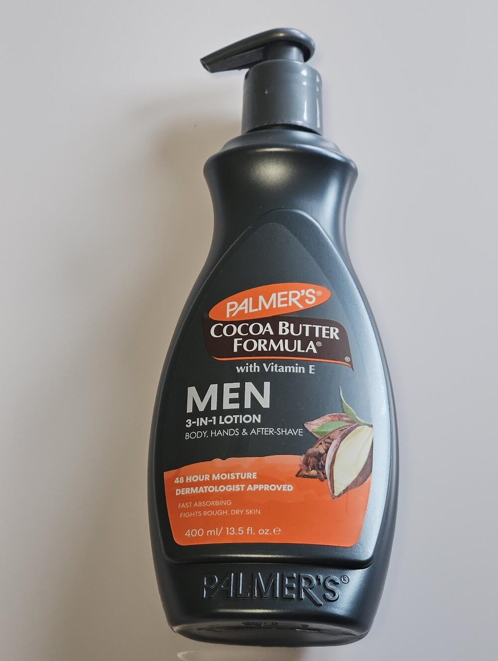 Palmer's Cocoa Butter Formula Men 3-in-1 Lotion Vitamin E 13.5fl oz Moisturizing